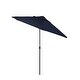 preview thumbnail 66 of 89, North Bend 9-foot Auto-tilt Round Sunbrella Patio Umbrella by Havenside Home
