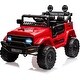 preview thumbnail 15 of 40, 12V Kids Ride On Truck with Remote Control Red