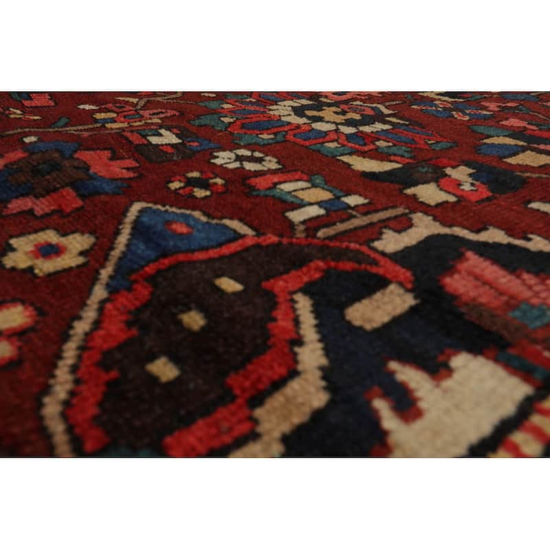 Hand Knotted Bhakhtiari Rust,Ivory Wool Traditional Oriental Area Rug - 11' 4'' x 16' 1''