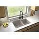 preview thumbnail 4 of 56, Karran Undermount Quartz Double Bowl Kitchen Sink