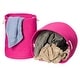 preview thumbnail 6 of 16, Marissa Woven Hamper Basket SET-2 for use anywhere 17Dx22H/19Dx15H