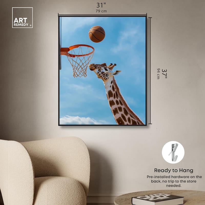 Gentle Giant's Game Canvas by Art Remedy