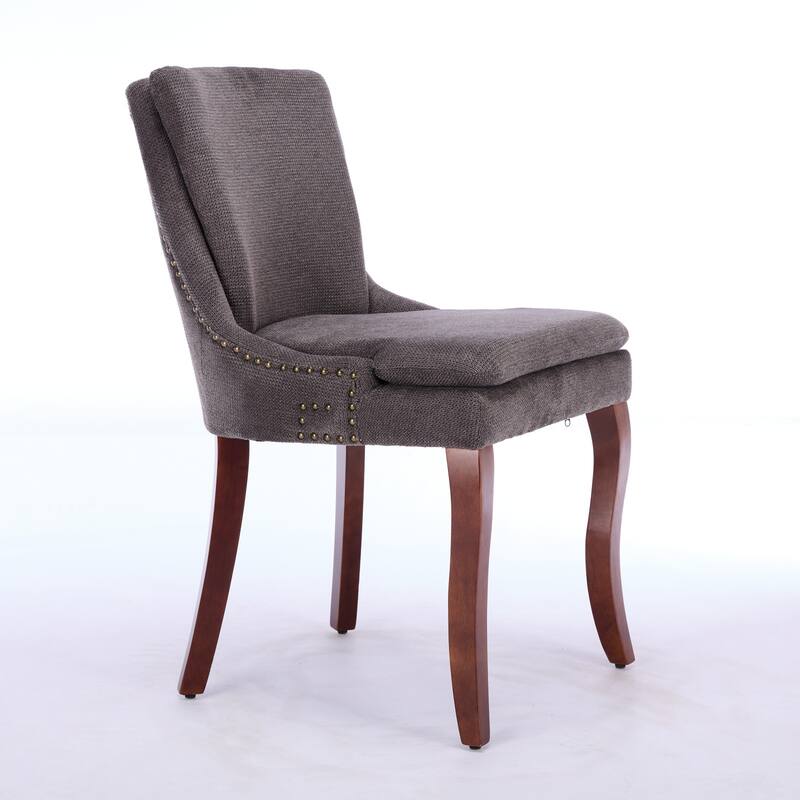 Modern Double-layer Dining Chairs Set of 2