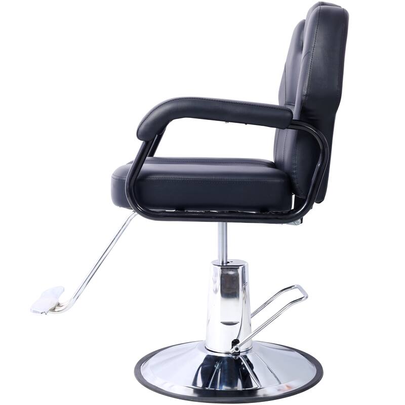 Artist hand Hair Barber Chair,Heavy Duty Hydraulic Spa Furniture Shampoo Reclining Extra Wider Seat Beauty Hair Salon Equipment