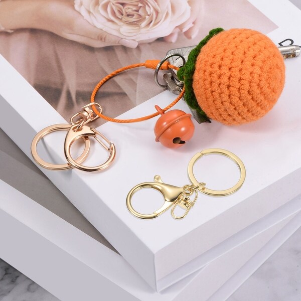 10pcs Key Chain for Keys Lobster Claw Clasps Keyring for Arts DIY