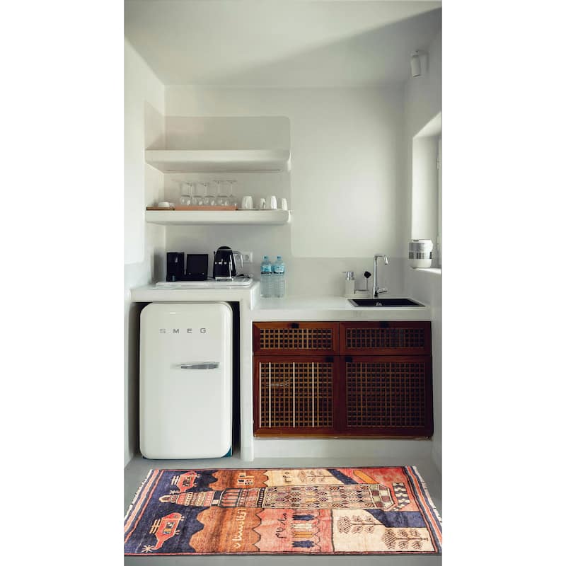 ECARPETGALLERY Hand-knotted Teimani Beige Wool Rug - 2'10 x 4'4