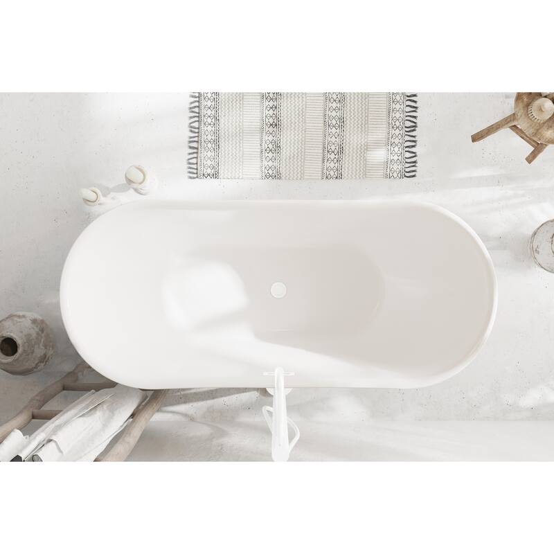 Morris Bathtub in Glossy White