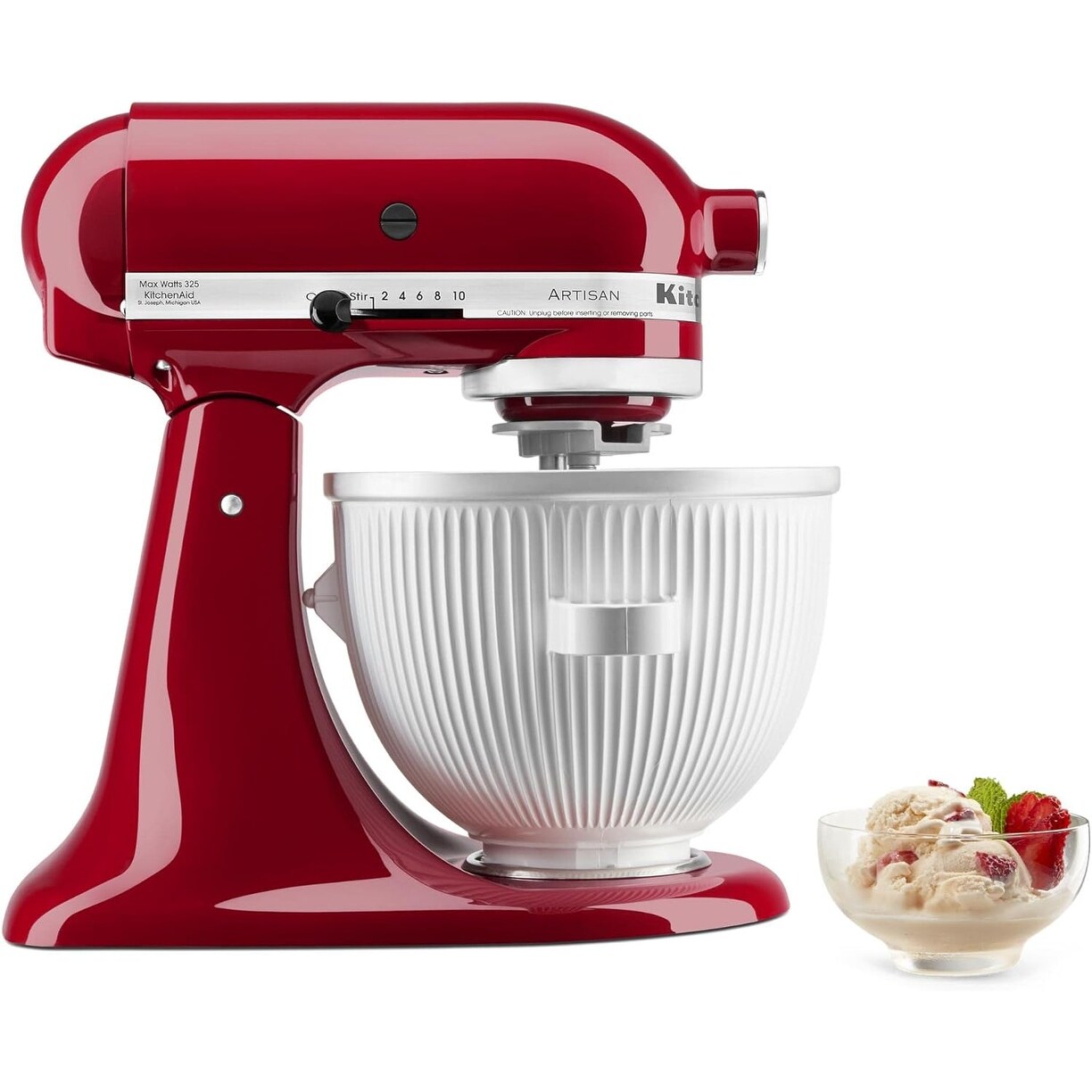 KitchenAid Shave Ice Stand Mixer Attachment w/ 8 Ice Molds 