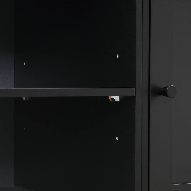 79.1 Inch Modern Hall Tree with Shoe Storage and 8 Cubbies