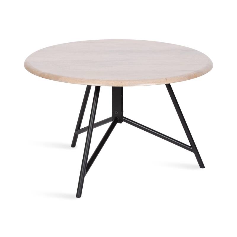 Kate and Laurel Pallson Round Wood Coffee Table