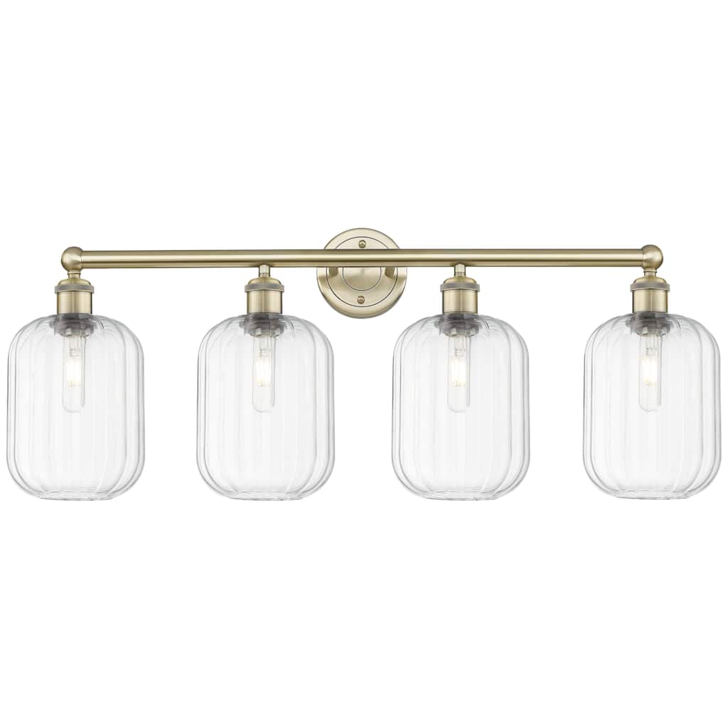 Innovations Lighting Endless Possibilities Edison - Preston - 4 Light 34" Jar Shade Bath Vanity Light