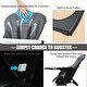 preview thumbnail 6 of 12, 4 in 1 High Chair-Booster Seat, Convertible Highchair w/Adjustable Height and Recline,Removable Tray, Cushion, for Baby