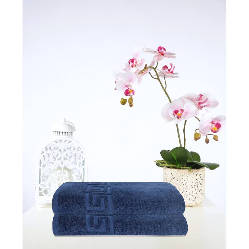 Ozan Premium Home Milos Collection Bath Towels, Set of 2 - 27-54 inch