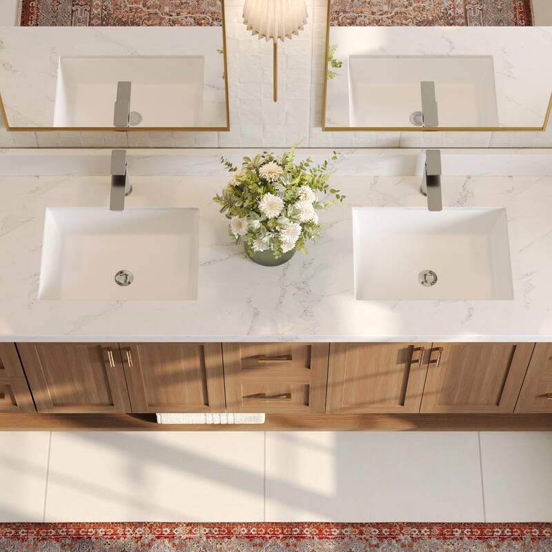 GRANDJOY Modern Single Handle Bathroom Faucet