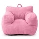 preview thumbnail 67 of 88, Children's Bean Bag Chair,Corduroy Bean Bag Sofa with Armrests Pink