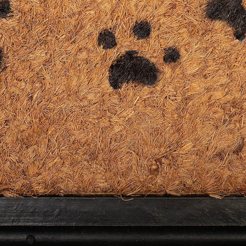 J&M Tuffridge Wipe Your Paws Rubber Coir 18x30