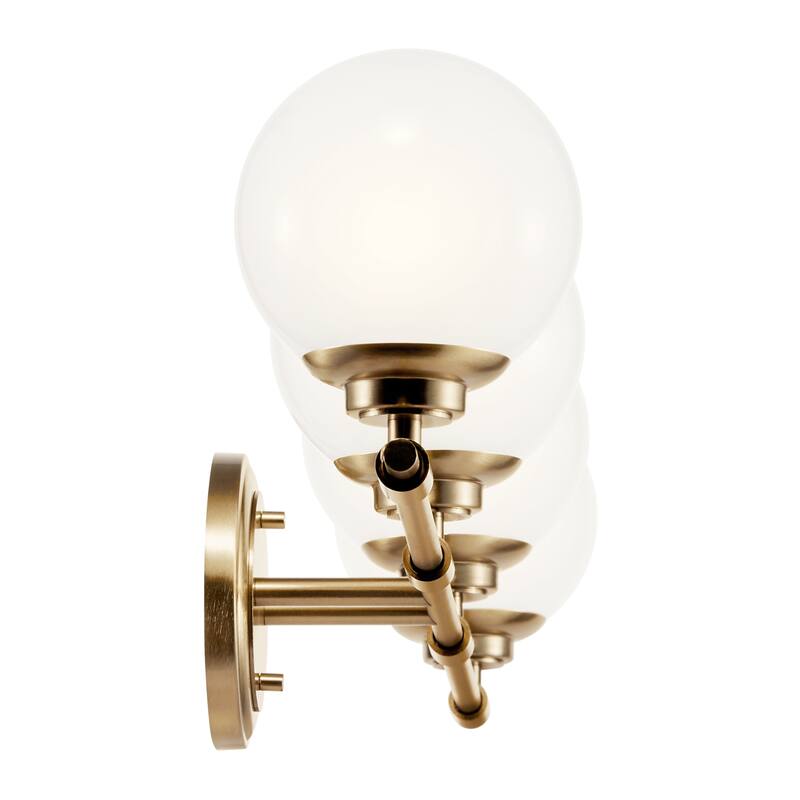 Benno 34 in. 4-Light Bathroom Vanity Light with Opal Glass