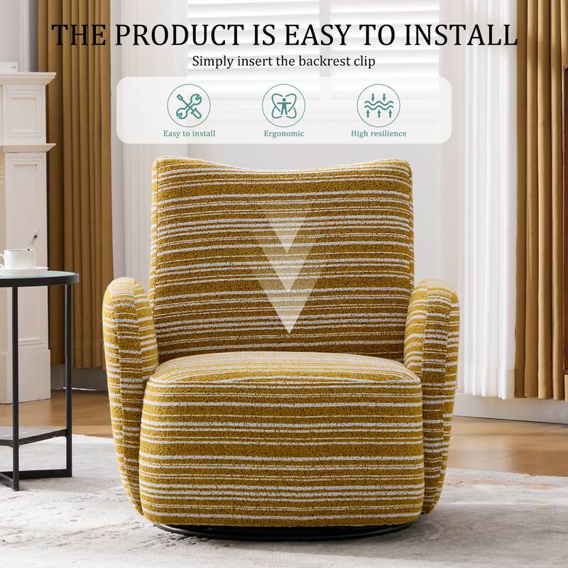 Modern Style Swivel Leisure Chair