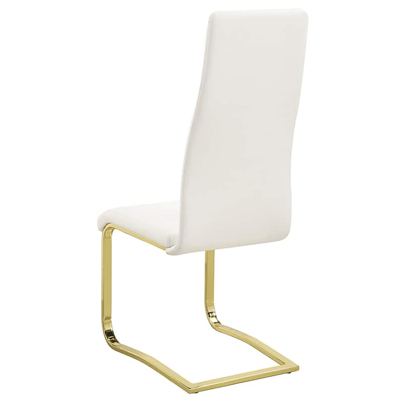 Montclair White Upholstered Dining Side Chair (Set of 4)