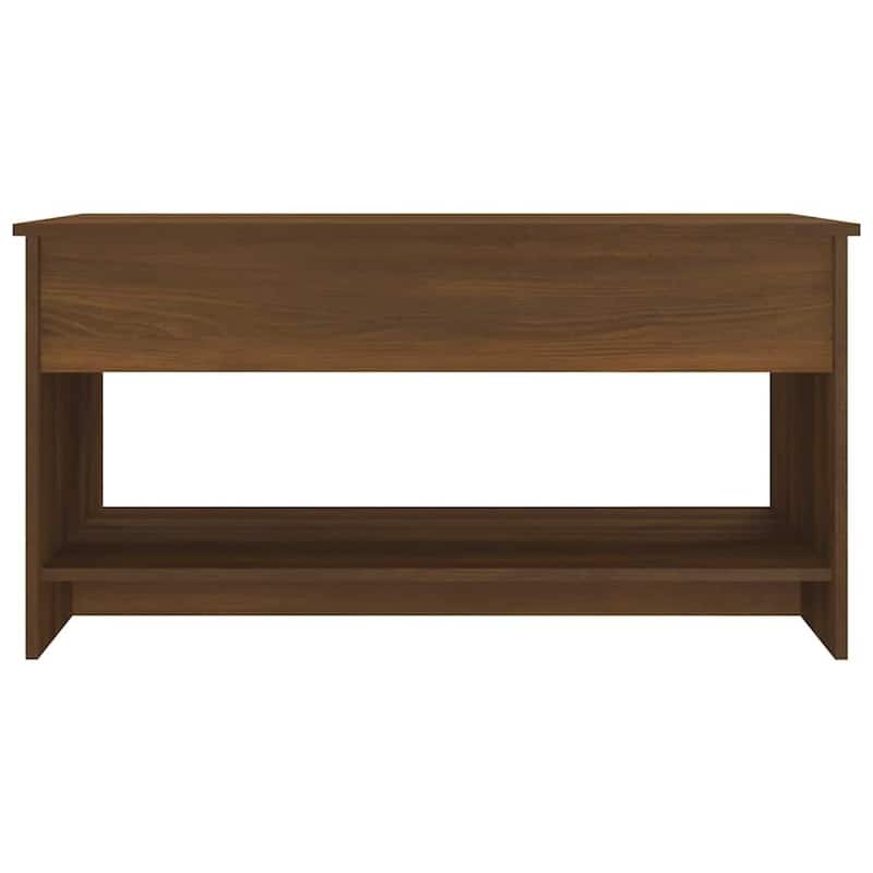vidaXL Coffee Table Lift Top End Table Accent Side Sofa Table Engineered Wood - 40.2" x 19.7" x 20.7"