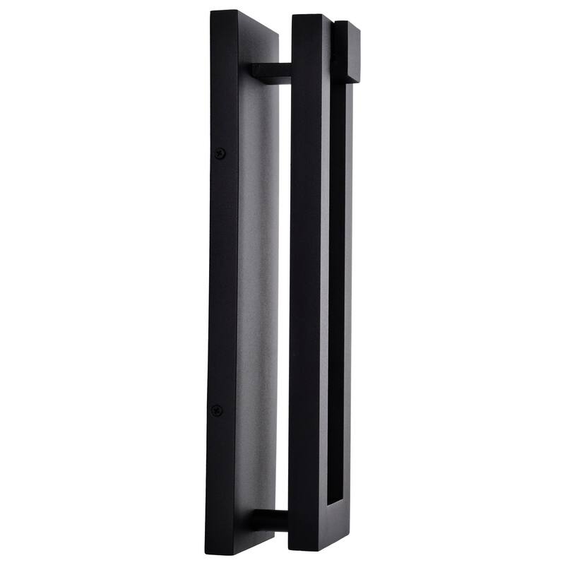 Crew 32 Watt 15 Inch LED Outdoor Sconce Sand Black Finish - Sand Black