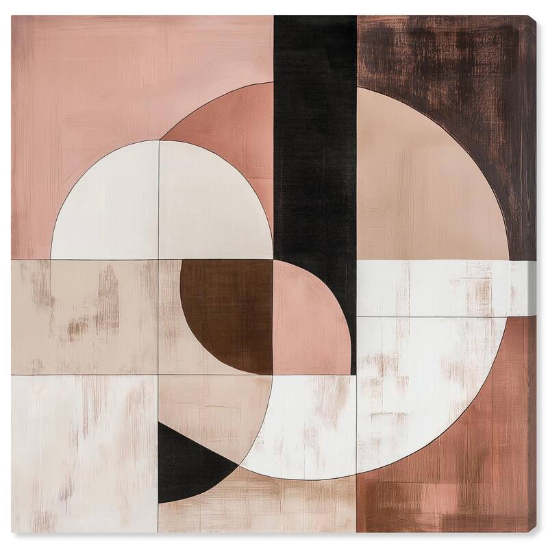 Modern Shapes I Canvas by Art Remedy, Gallery Wrapped - 30" x 30"