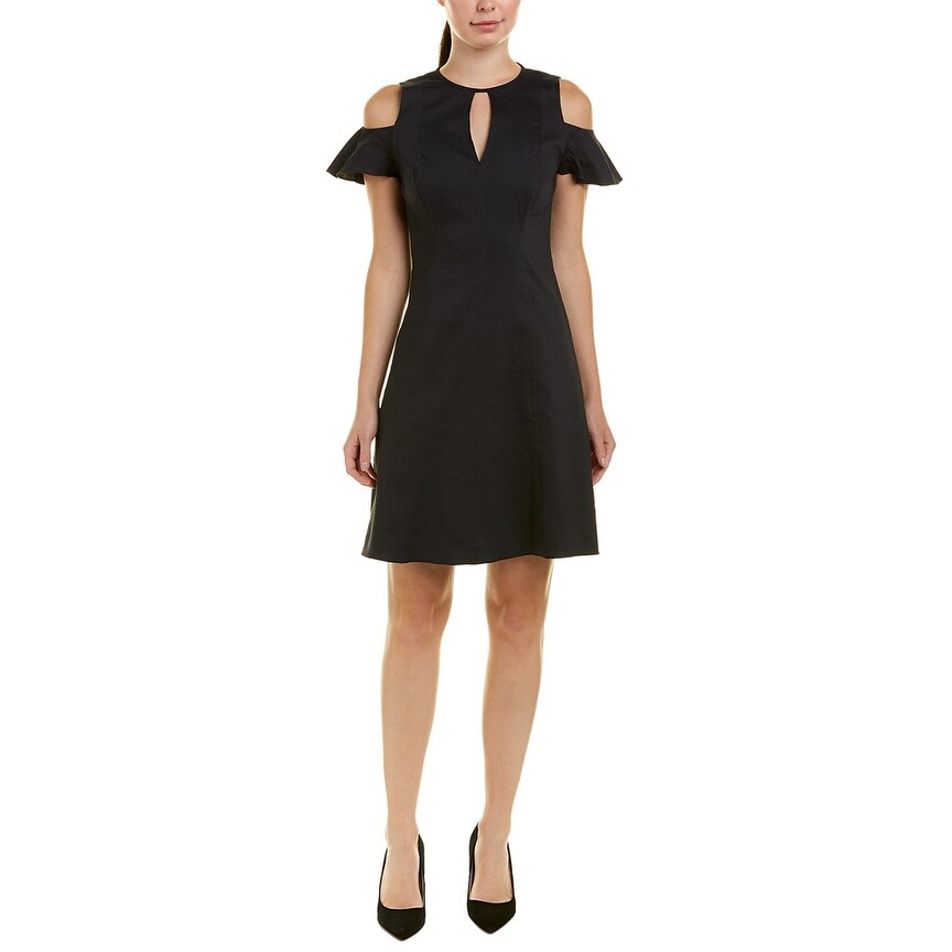 tahari linen dress