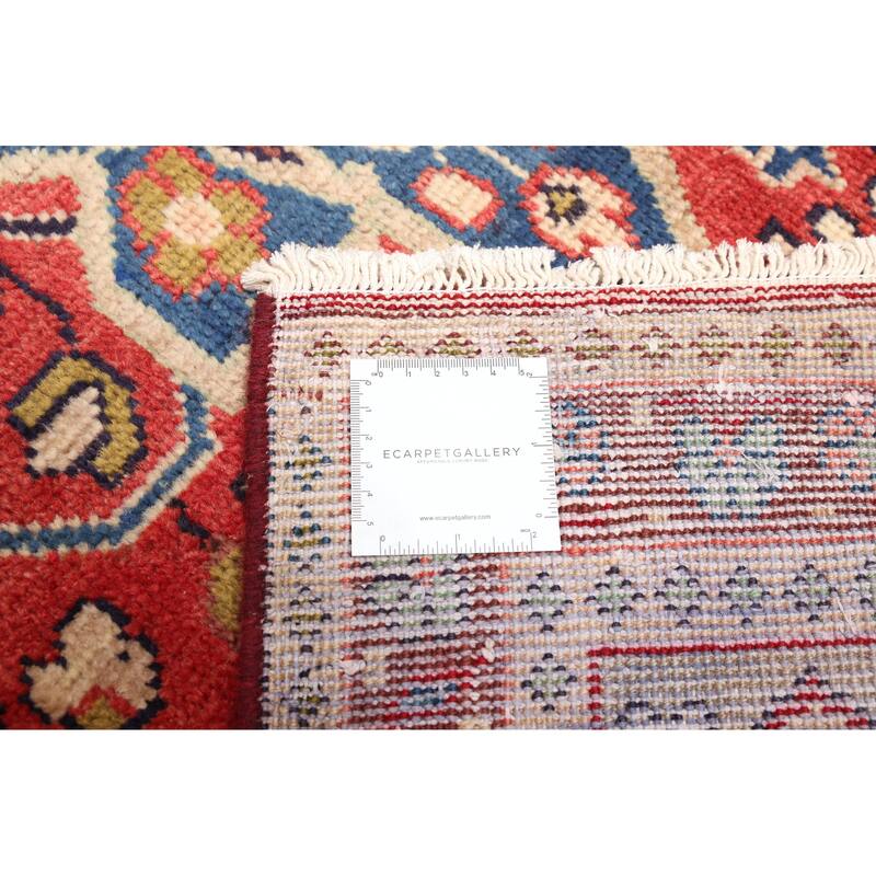 ECARPETGALLERY Hand-knotted Andelz Light Red Wool Rug - 3'8 x 7'1