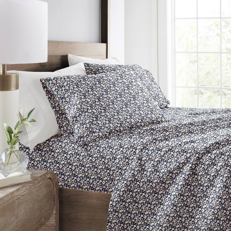 Delicate Blossoms Patterned Ultra-Soft Bed Sheet Sets
