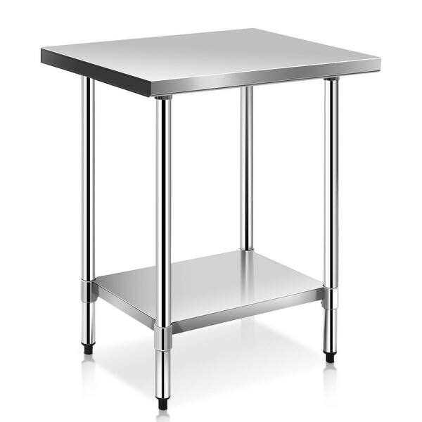 Shop Costway 24 X 30 Stainless Steel Work Prep Table