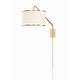 preview thumbnail 4 of 9, Crystorama Lighting Group MAL-601 Mallory 22" Tall Wall Sconce