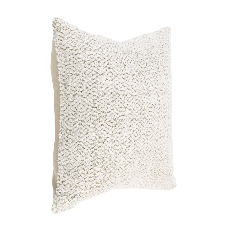 Villa by Classic Home Maris 22" Cotton Linen Blend Throw Pillow