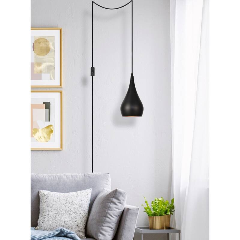 Nathan 1-light Plug in Pendant