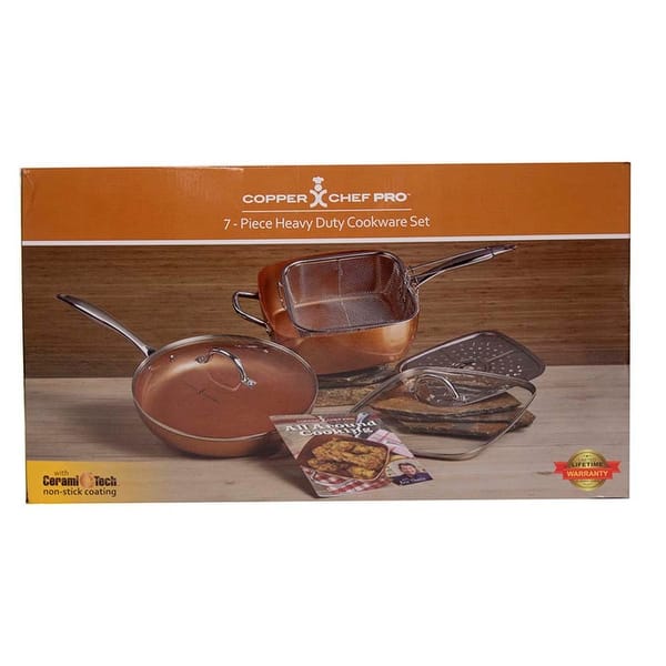 Featured image of post Copper Chef 10-Piece Ceramic-Tech Non-Stick Cookware Set : Best overall nonstick cookware set.