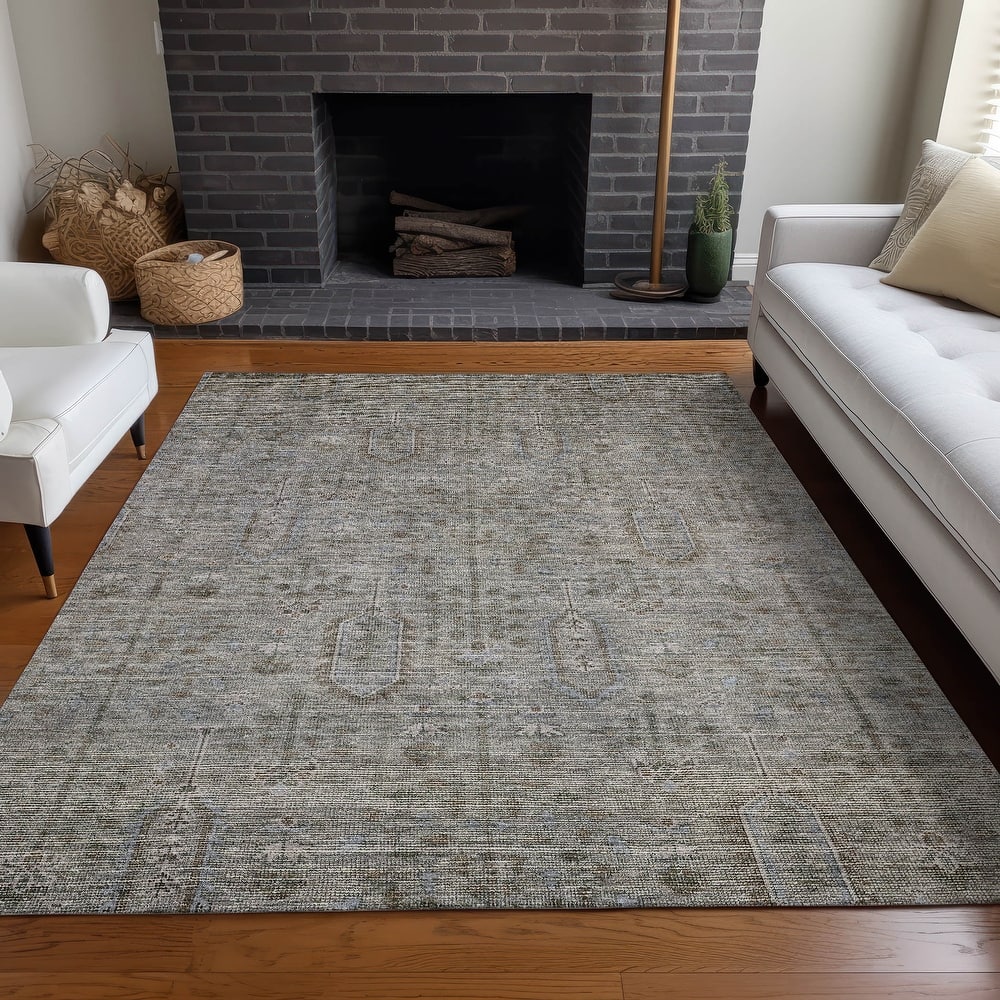 Premium Washable Super Soft Vintage Global Mayfield Rug