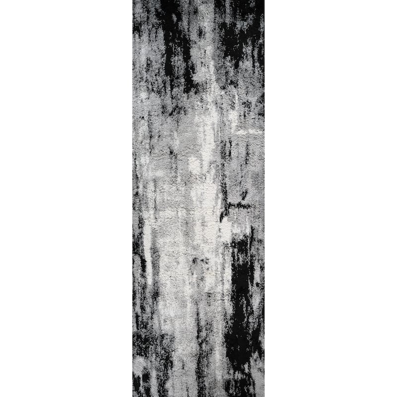 Noori Rug Lux Clark Abstract Modern 2-inch Thick Shag Rug
