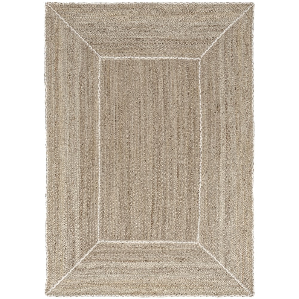 Nourison Terrazzo Jute Indoor only Solid Area Rug