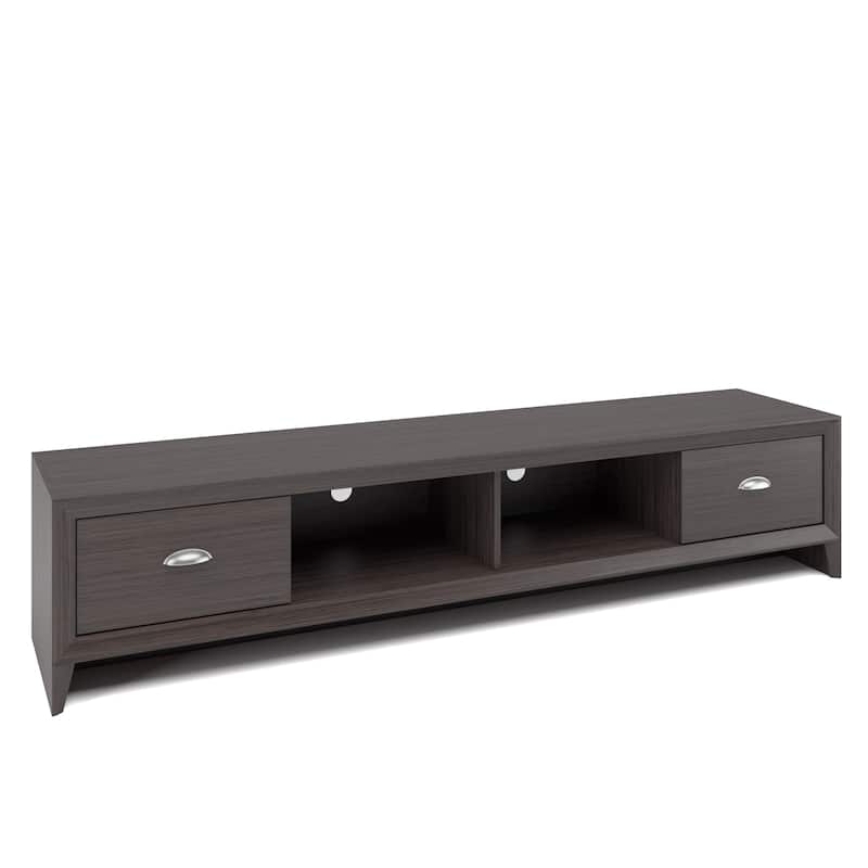Lakewood Extra Wide Low Profile TV Stand, for TVs up to 85" - Brown