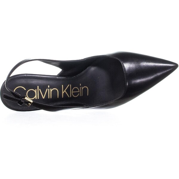 calvin klein rielle slingback pump