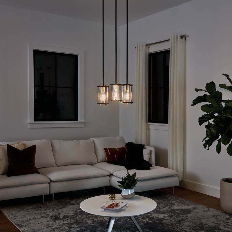 Kichler Lighting Loman 1-Light Matte Black Mini Pendant Light