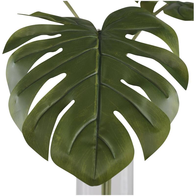 Uttermost 60181 Ibero 30" Tall Glass and Stone Faux Flora Planter