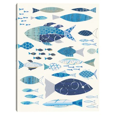Go with the Flow II Canvas Art Print