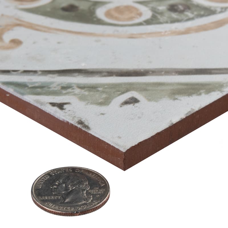 Merola Tile Kings Porto Iria 17-5/8" x 17-5/8" Ceramic Floor and Wall Tile