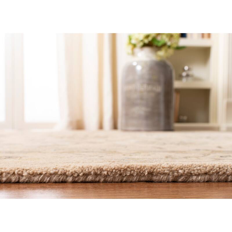SAFAVIEH Handmade Anatolia Annemette Traditional Oriental Hand-spun Wool Rug