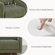 preview thumbnail 56 of 67, Spruce & Spring Rebecca Swivel Accent Chair Armchair with Back Cushion