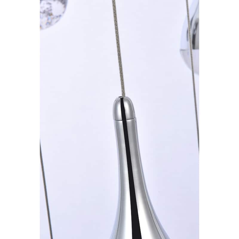 Elegant Lighting 3825D42 Amherst 25 Light 42" Wide LED Chandelier