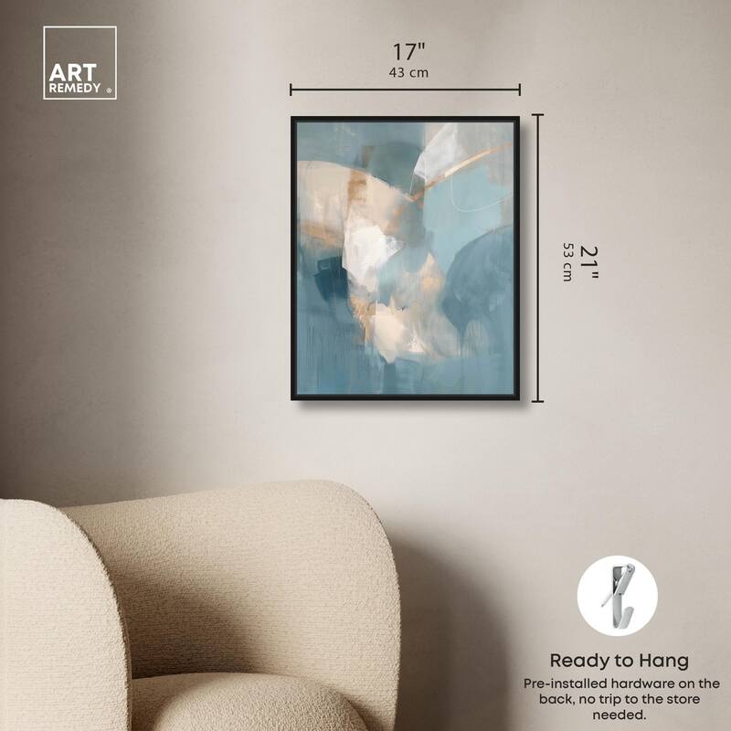 Blue Dreams Canvas by Art Remedy