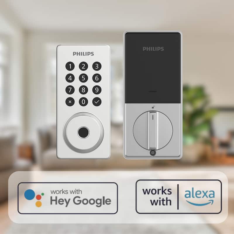 Philips Wi-Fi Fingerprint Keypad Smart Deadbolt