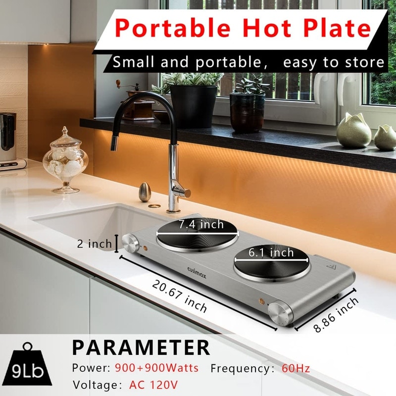 Portable electric stove in store cheap