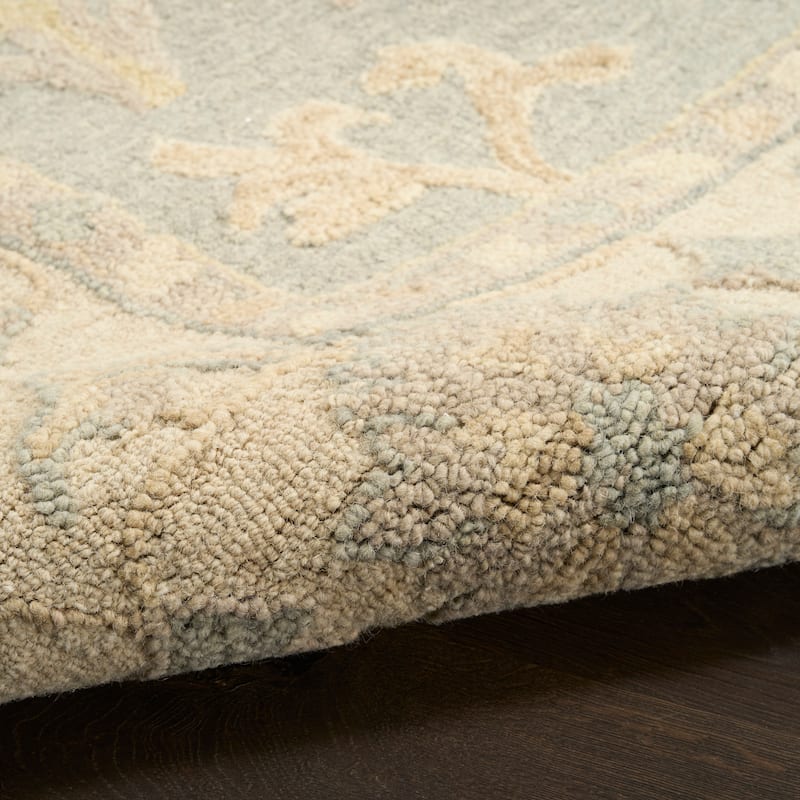 Nourison Maison Indoor only Blue Persian Area Rug